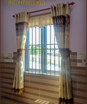 Rèm Cửa Long Thành 250719 1 - Rèm Vải Gấm Nhẹ Nhàng 12 rem cua so duong len xuong