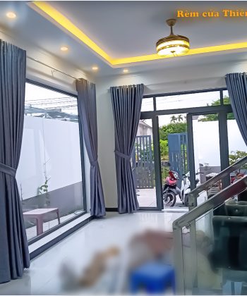 Alternative view of Rèm Cửa xã An Phước 250720 Long Thành: Nâng Tầm Không Gian Nhà Riêng Lẻ Tại An Phước Với Rèm Vải Hoa Văn Nổi Đẳng Cấp