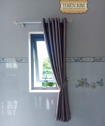 Alternative view of Rèm cửa xã Phước An 250723 1 | Rèm Vải Một Màu Hiện Đại | Rèm Cửa Long Thành