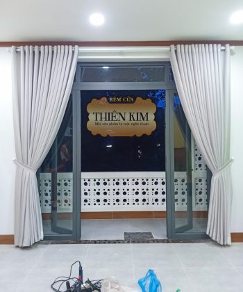 Alternative view of Rèm cửa xã Long Phước 250723 | Rèm Voan Trơn & Roman Họa Tiết Cho Nhà Phố | Rèm Cửa Long Thành