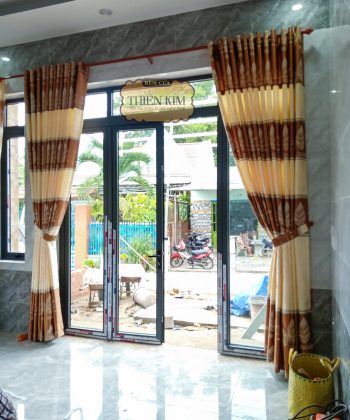 Rèm cửa xã Bình An 250723, Long Thành | Vải Gấm Nhẹ Nhàng | Rèm Cửa Long Thành