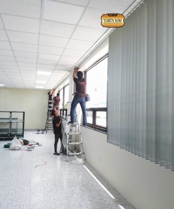 Rèm Lá Dọc Văn Phòng Lộc An, Long Thành 250724 | Chống Nắng, Cách Nhiệt | Rèm Cửa Long Thành