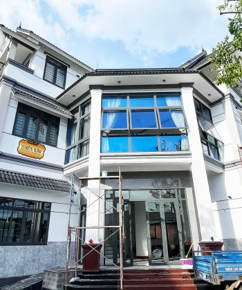 Alternative view of Rèm Biệt Thự Long Thành 250724, Đồng Nai | Rèm 2 Lớp Gấm & Voan + Cầu Vồng | Rèm Cửa Long Thành