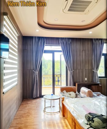 Alternative view of Rèm cửa xã An Phước 250724 | Rèm Vải Gấm & Voan Họa Tiết Cao Cấp Cho Biệt Thự | Rèm Cửa Long Thành