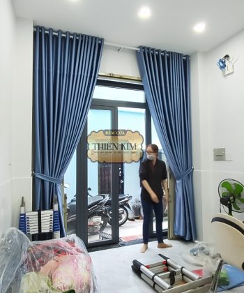 Alternative view of Rèm Vải Gấm 2 Da Cao Cấp Cho Nhà Phố Long Thành, Đồng Nai | Rèm Cửa Long Thành 259724