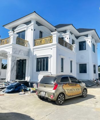 Rèm Biệt Thự Long Thành 230402, Đồng Nai | Rèm 2 Lớp Âm Trần & Rèm Gỗ Cao Cấp | Rèm Cửa Long Thành