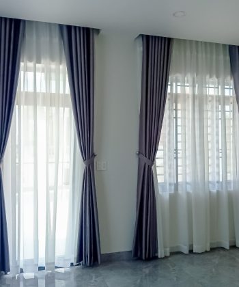Rèm cửa 2 lớp âm trần 231013 - rèm cửa cho biệt thự ở Long Thành Đồng Nai