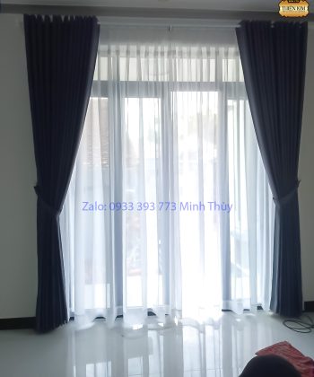 Rèm cửa 2 lớp 231027 cho nhà phố