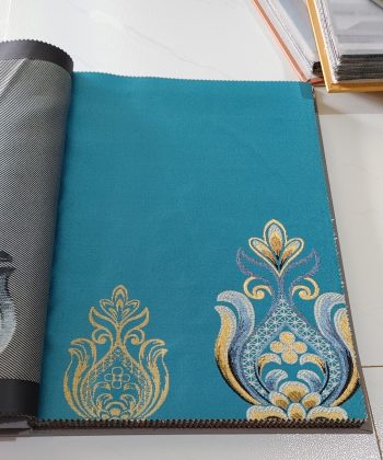 Vải hoa văn thêu