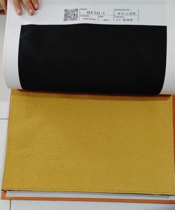 Vải 2 mặt 1 mặt màu & 1 mặt đen