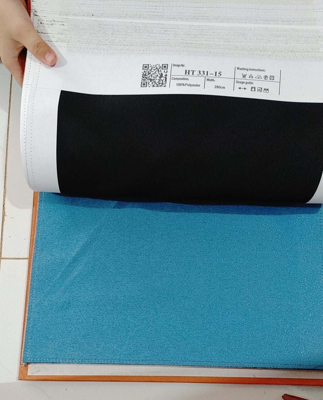 Vải 1 mặt màu & 1 mặt đen trơn HT Chống nắng - Ảnh 17