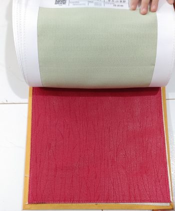 Vải 1 màu hoa văn nổi HT