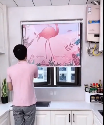 RÈM CUỐN SKK không  khoan tường