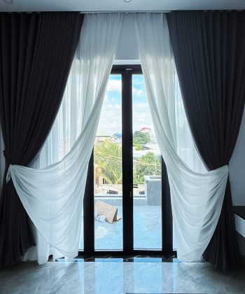 Rèm Cửa 2 Lớp Cho Biệt Thự 240806 Tại Long Thành