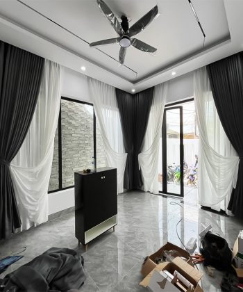 Rèm Cửa 2 Lớp Cho Biệt Thự 240806 Tại Long Thành
