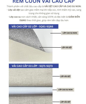 rem vai cuon cao cap