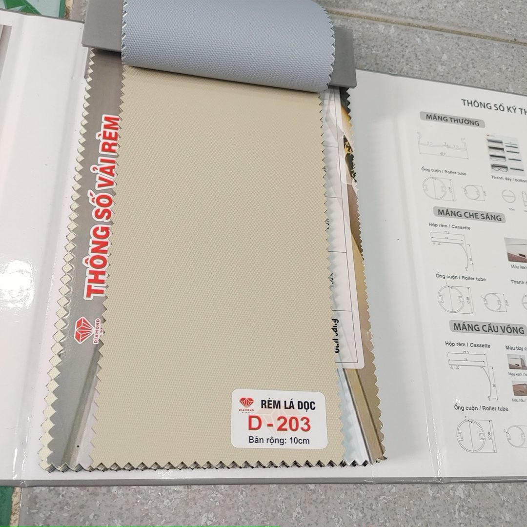 Rèm Lá Dọc Diamond Blinds 99+ | Điều Chỉnh Ánh Sáng & Riêng Tư Hoàn Hảo Tại Long Thành, An Phước, Long Phước, Phước Thái, Bình An, Đại Phước, Nhơn Trạch, Phước An (Đồng Nai) - Ảnh 14