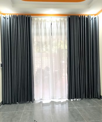 Rèm Cửa Long Phước 250917, Long Thành - Rèm 2 Lớp Chống Nắng Cao Cấp 10 rem cua 2 lop phong khach 2 1