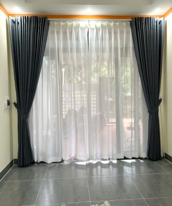 Rèm Cửa Long Phước 250917, Long Thành - Rèm 2 Lớp Chống Nắng Cao Cấp 9 rem cua 2 lop phong khach
