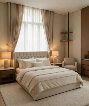 Rèm Cửa Long Thành 250329 - Chuyên Rèm Cuốn & Rèm Vải Màu Be Sang Trọng 34 rèm cửa Long Thành Nhơn Trạch Đồng Nai