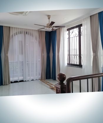 Thi Công Rèm Cửa Thông Tầng Phòng Khách Tại Nhơn Trạch Long Thành | Rèm Cửa ở Long Thành 29 Rem cua sanh lau 1