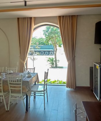 Lắp Rèm Cửa Vải Quán Ăn Sân Vườn Quốc Lộ 51 Long Thành | Rèm Cửa Long Thành