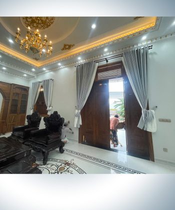 Thi Công Rèm Cửa Biệt Thư Xã An Phước Long Thành Trọn Gói | Cửa hàng rèm cửa Long Thành 29 rem cua 2 lop phong khach rem cua biet thu