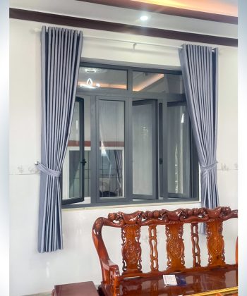 Lắp Đặt Rèm Cửa Xã An Phước Long Thành Đồng Nai | Uy Tín, Giá Rẻ 12 rem cua so phong khach rem vai
