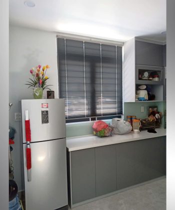 Alternative view of Thi Công Rèm Cửa Xã Long Thành Đồng Nai | Rèm Vải Xám 3 Lớp Cao Cấp