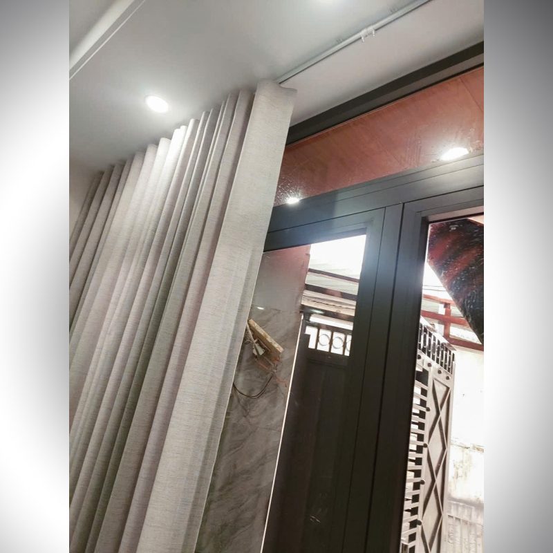 Lắp Đặt Rèm Vải Voan Linen Xã Long Phước