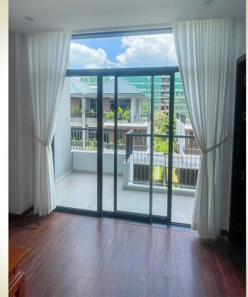 Lắp Đặt Rèm Cửa Long Thành Nhơn Trạch Đồng Nai - Thi Công Rèm Biệt Thự Cao Cấp - Rèm cửa Âm Trần 15 rem vai voan rem cua phong ngu lau 2 truoc