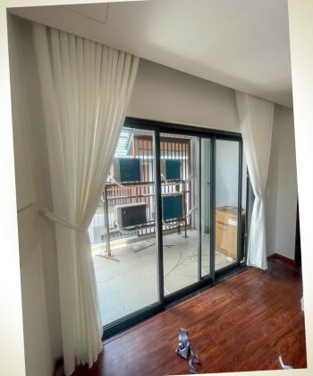 Lắp Đặt Rèm Cửa Long Thành Nhơn Trạch Đồng Nai - Thi Công Rèm Biệt Thự Cao Cấp - Rèm cửa Âm Trần 14 rem vai voan rem cua phong ngu sau