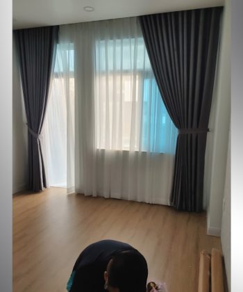 Lắp Đặt Rèm Cửa Xã Bình An Huyện Long Thành | Cửa Hàng Rèm Cửa Long Thành | Rèm Cửa Nhơn Trạch 21 rem cua 2 lop am tran dinh vi lau 3 5