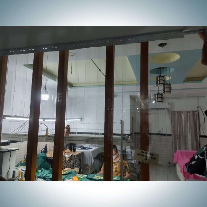 Rèm PVC Ngăn Lạnh Điều Hòa